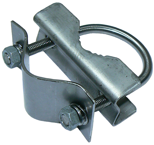 Light-duty 304 stainless steel parallel clamp, 20-32mm boom, 20-50mm mount pole capability